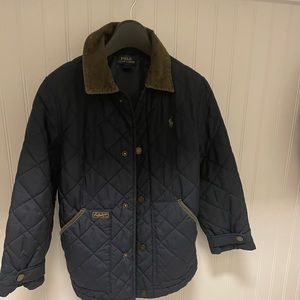 Ralph Lauren boys quilted coat. size 8